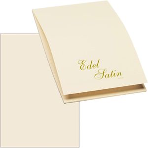 Produktbild für Briefpapier Rössler-Papier Edel Satin ivory, A4