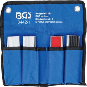 Produktbild für Schraubstockbacken BGS-technic 8442-1, 125mm, Set