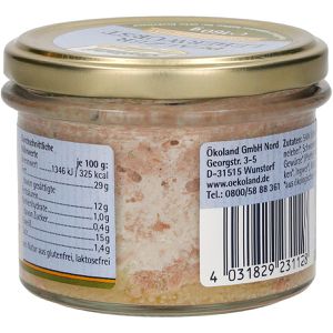 Produktbild für Wurstkonserve Ökoland Pfälzer Leberwurst, BIO