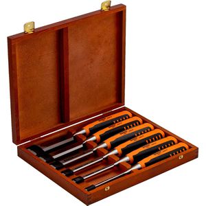 Stechbeitel Bahco 424P-S6-EUR, 6-teiliges Set