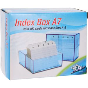 Produktbild für Karteikasten Wedo 2507303, A7