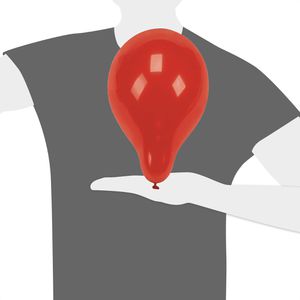Produktbild für Luftballons Papstar 18981, rot