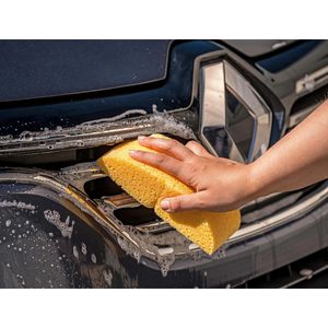 Produktbild für Autoschwamm APA Softclean halbrund, 19660, aus Schaumstoff