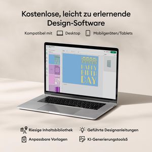 Produktbild für Schneideplotter Cricut Explore 5 Essentials Bundle