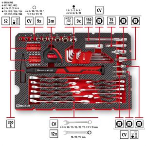 Produktbild für Werkzeugkoffer Einhell E-Case Universal, 370570