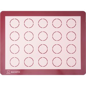 Produktbild für Backmatte Backefix BMMAC Macaronsmatte aus Silikon-Glas-Gewebe