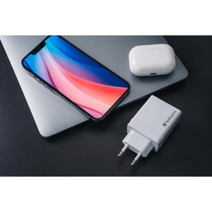 Produktbild für USB-Ladegerät Verbatim 49701, 30 Watt