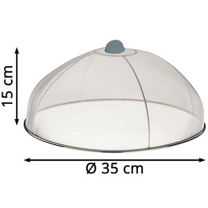 Produktbild für Fliegenhaube Kela Cara 11444, aus Edelstahl