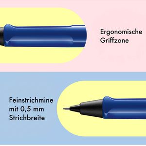 Produktbild für Druckbleistift Lamy safari 114, blau, Kunststoff