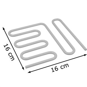 Produktbild für Untersetzer Metaltex 202800000, eckig