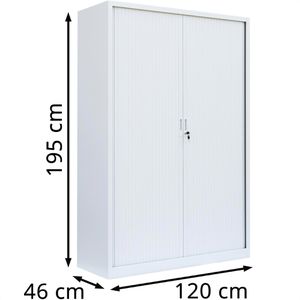 Produktbild für Rollladenschrank Lüllmann 555167, aus Metall