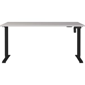Produktbild für Schreibtisch Germania Profi 3.0, 8024-630 kaschmir / schwarz