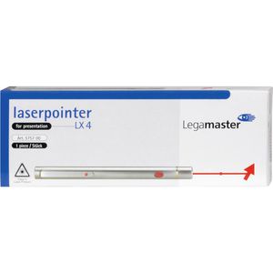 Produktbild für Laserpointer Legamaster LX4, 7-575700, roter Laser