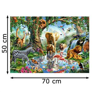 Produktbild für Puzzle Ravensburger Abenteuer im Dschungel