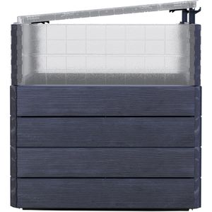 Produktbild für Hochbeet Garantia Ergo Quadro TurboPlus L 80 Wood