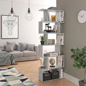 Produktbild für Bücherregal Vicco Levio, grau