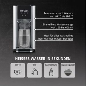 Produktbild für Heißwasserspender Caso HW 630, einstellbar 40°C - 100°C