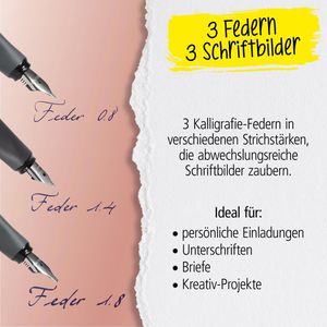 Produktbild für Kalligraphie-Stift Online Air Best Writer Set, Black
