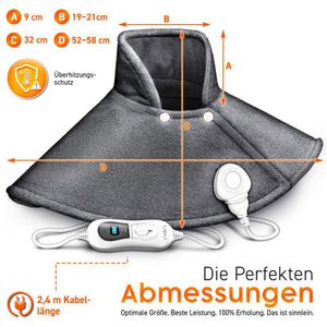 Produktbild für Heizkissen Sinnlein Heizcape, elektrisch