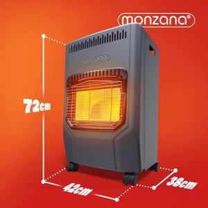 Produktbild für Heizstrahler Monzana 109701, Piezo, outdoor