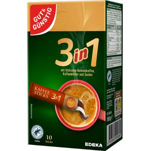 Produktbild für Kaffee Gut&amp;Günstig 3 in 1