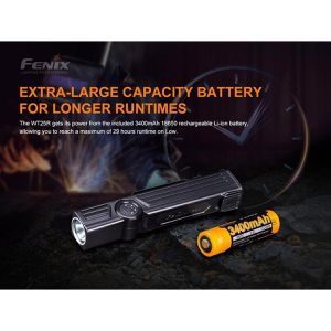 Produktbild für Taschenlampe Fenix WT25R, LED, aufladbar