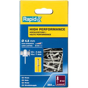 Blindnieten Rapid 5001435, Aluminium