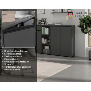 Produktbild für Aktenschrank Germania Bedano, 4040-547 aus Holz
