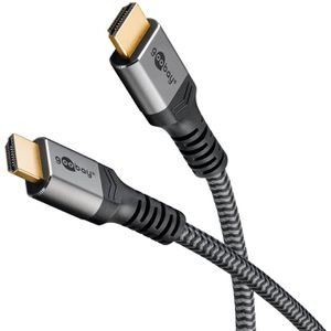 Produktbild für HDMI-Kabel Goobay Plus Soft 80733 HDMI 2.1, vergoldete Stecker
