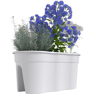 Produktbild für Blumenkasten KHW Flowerclip XL, weiß