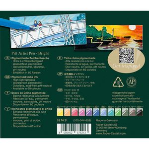 Produktbild für Tuschestifte Faber-Castell Pitt Artist Pen 267421