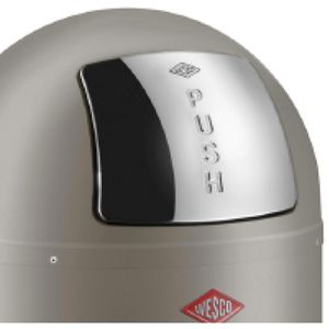 Produktbild für Mülleimer Wesco Pushboy, graphit
