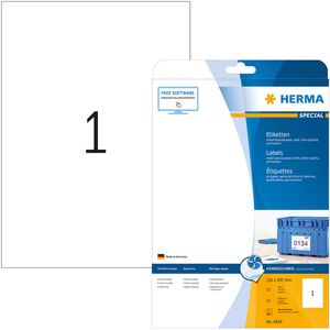 Inkjet-Etiketten Herma 4824, Special, weiß