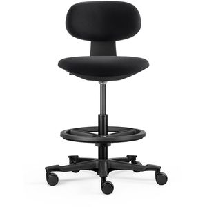 Produktbild für Arbeitsstuhl hJh-OFFICE Work MF2, schwarz