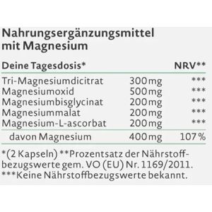 Produktbild für Magnesium Nature-Love Komplex, 90 Kapseln