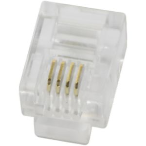 Produktbild für Modularstecker LogiLink MP0018, RJ11