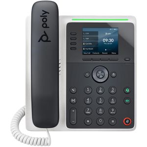 Produktbild für Telefon Poly HP Edge E220, weiß / dunkelblau