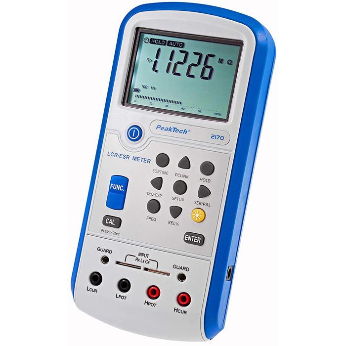 PeakTech Multimeter P 2170 LCRESRMeter digital, Auto Range