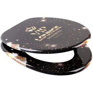 Produktbild für WC-Sitz Sanilo VIP Lounge A685351, oval, aus Holz