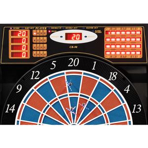 Produktbild für Dartscheibe Karella CB-90 Kabinett Set, elektronisch