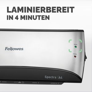 Produktbild für Laminiergerät Fellowes Spectra, mit 2 Rollen, A4