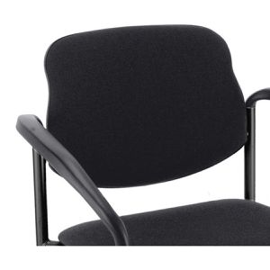 Produktbild für Besucherstuhl Nowy-Styl Styl arm black, stapelbar