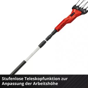 Produktbild für Obstpflücker Einhell GE-FS 18/53 Li-Solo, mit Stiel 92 - 182cm
