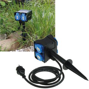 Produktbild für Gartensteckdose ChiliTec 22035, mit Erdspieß