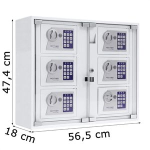 Produktbild für Schlüsseltresor Rottner Keysystem 6 Outdoor T06468