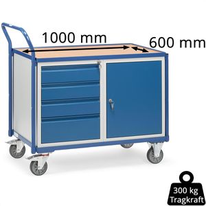 Produktbild für Werkstattwagen Fetra 2635, Tragkraft 300 kg