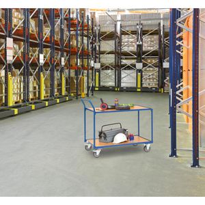 Produktbild für Tischwagen Fetra 2742, aus Metall &amp; Holz