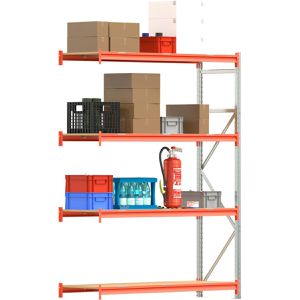 Produktbild für Anbauregal Regalwerk EMMA, 4 Holzböden