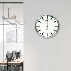 Produktbild für Wanduhr Technoline WT 8990, Metall, analog, Funkuhr