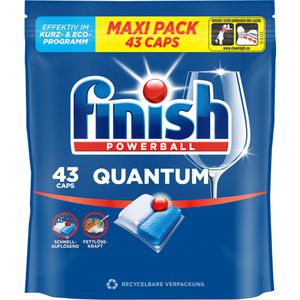 Spülmaschinentabs finish Quantum Powerball, All in 1